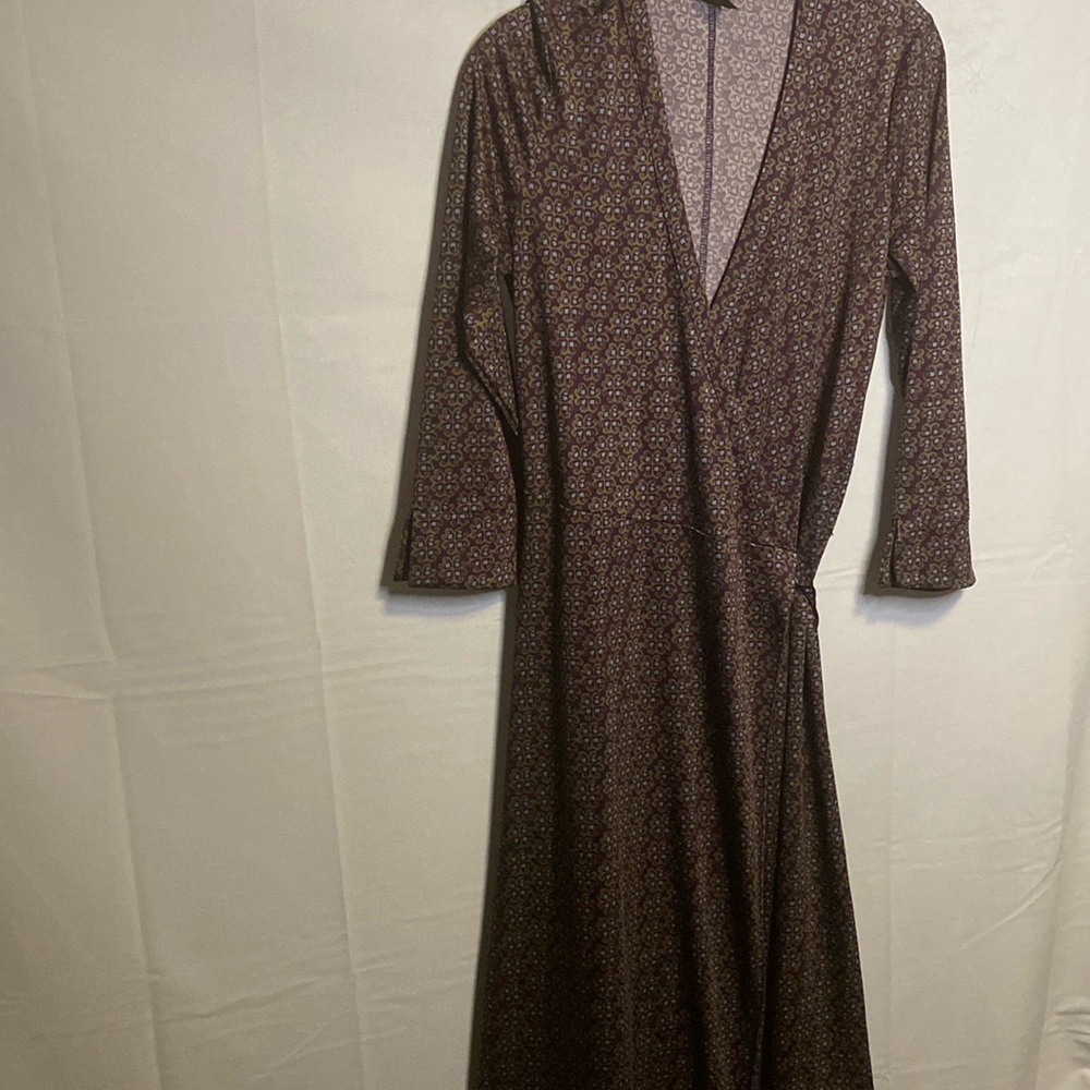 Grace 👗 dresses purple tie at waist